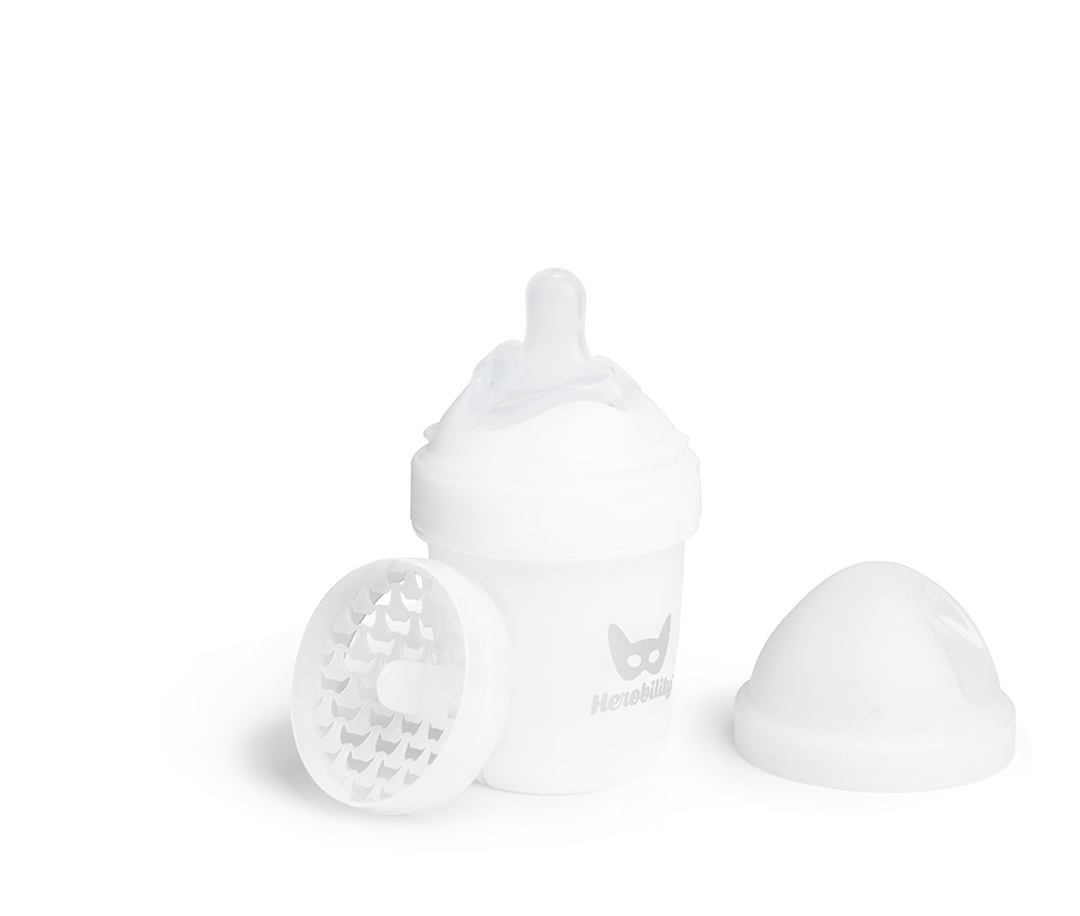 Dubbel Anti-kolik Nappflaska LT 140 ml Vit